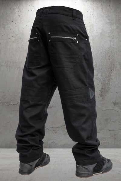 Baggy long pants Substanz black - TUNKSA